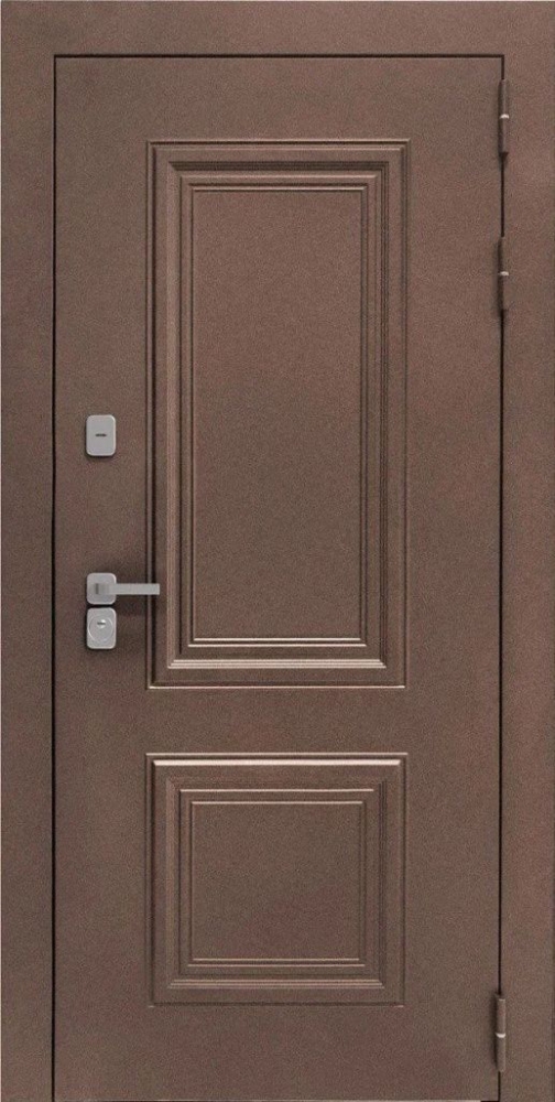 Входная дверь ДвериПРО Д-68 ПВХ 10мм Астрод Velutto Bianco DPRO195696 внешняя сторона